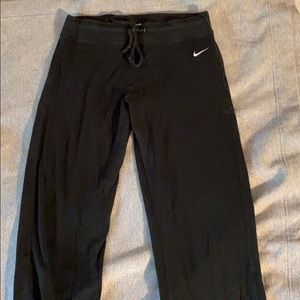 Nike boot leg sweat pants